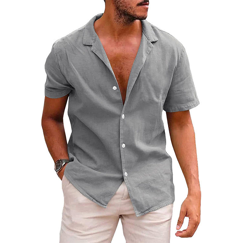 Chemise Homme Manches Courtes Chic