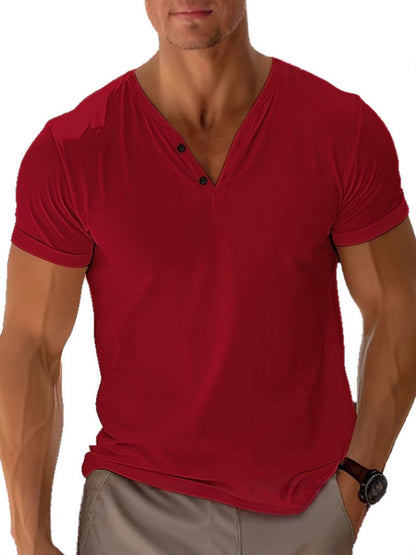 T-Shirt Homme Léger Été en Coton Fresh