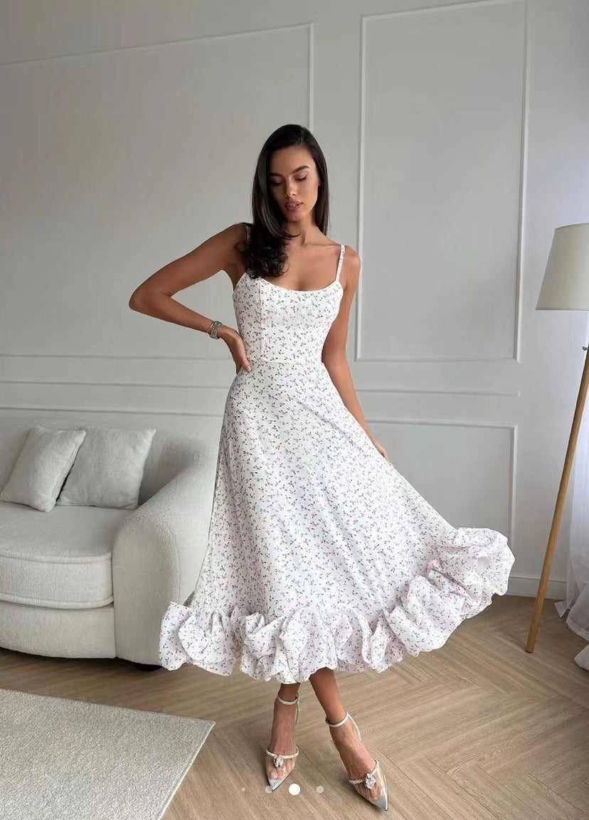 Liliana™ – Robe Longue Femme Élégante en Tissu Léger et Respirant