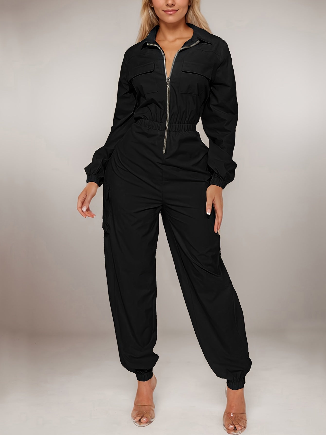 Costume Femme Chamois à Manches Longues avec Poche Couture