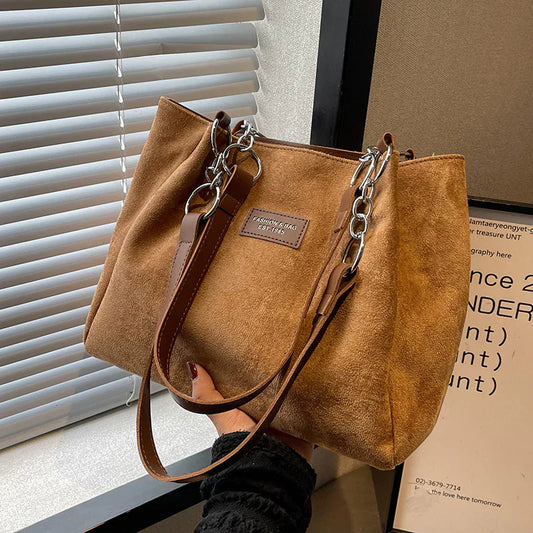 Sac à Main Femme Chic et Casual en Suédine - LuxeStyle