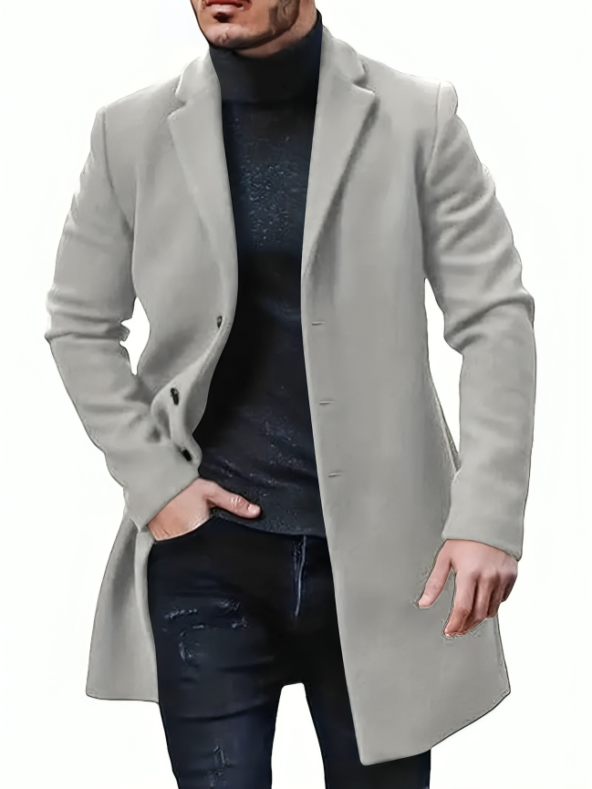 Manteau Chic pour Homme Élégant et Confortable