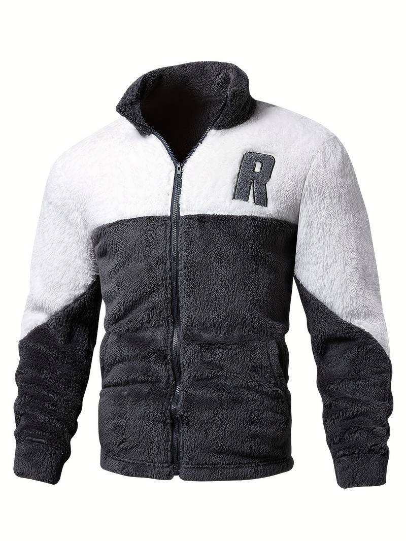 Veste Zippée Décontractée pour Homme Col Relevé - LuxeStyle
