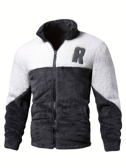 Veste Zippée Décontractée pour Homme Col Relevé - LuxeStyle
