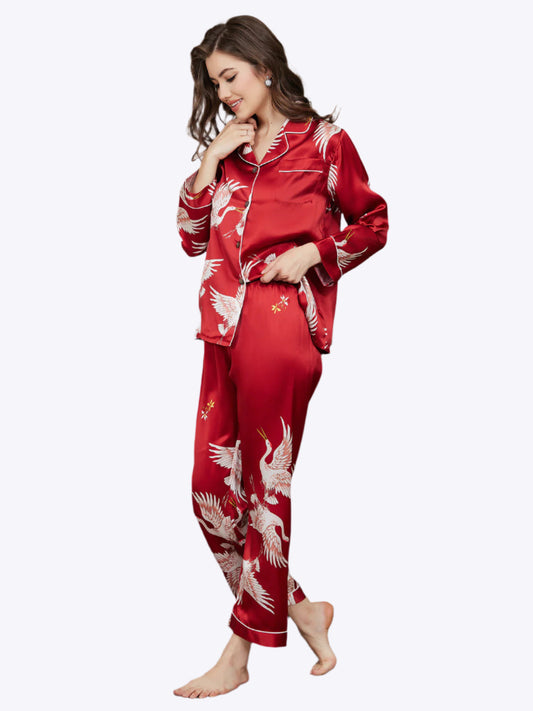 Pyjama Femme 2 Pièces Coloré Confortable pour Dormir - LuxeStyle