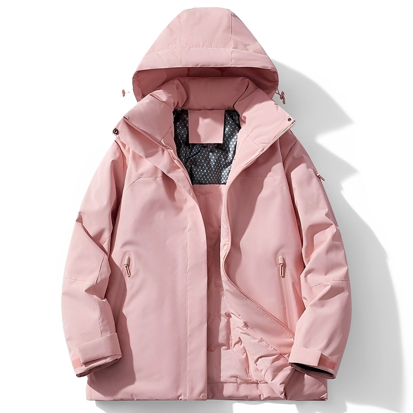 Manteau Hiver Élégant avec Capuche et Doublure Chaude pour Homme