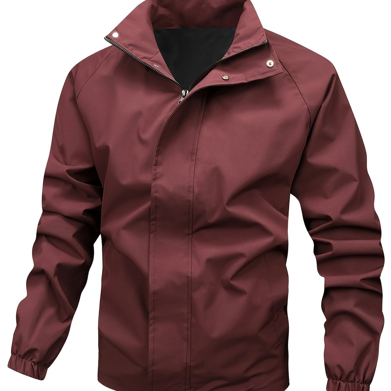 Veste de pluie homme verte étanche