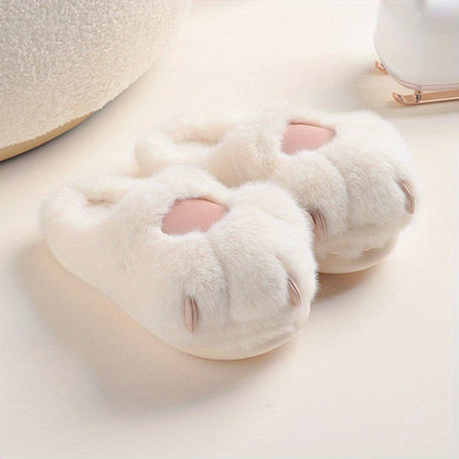 Chaussons Chat Mignons avec Semelle Anti-Glissante