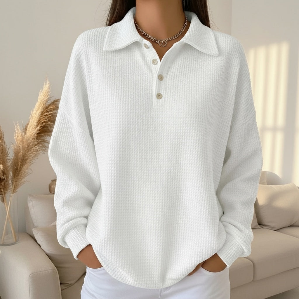 Pull Femme Rouge Col V
