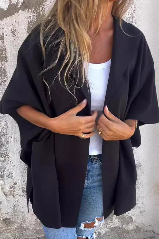 Manteau Femme Élégant À Poches Pour Automne - LuxeStyle