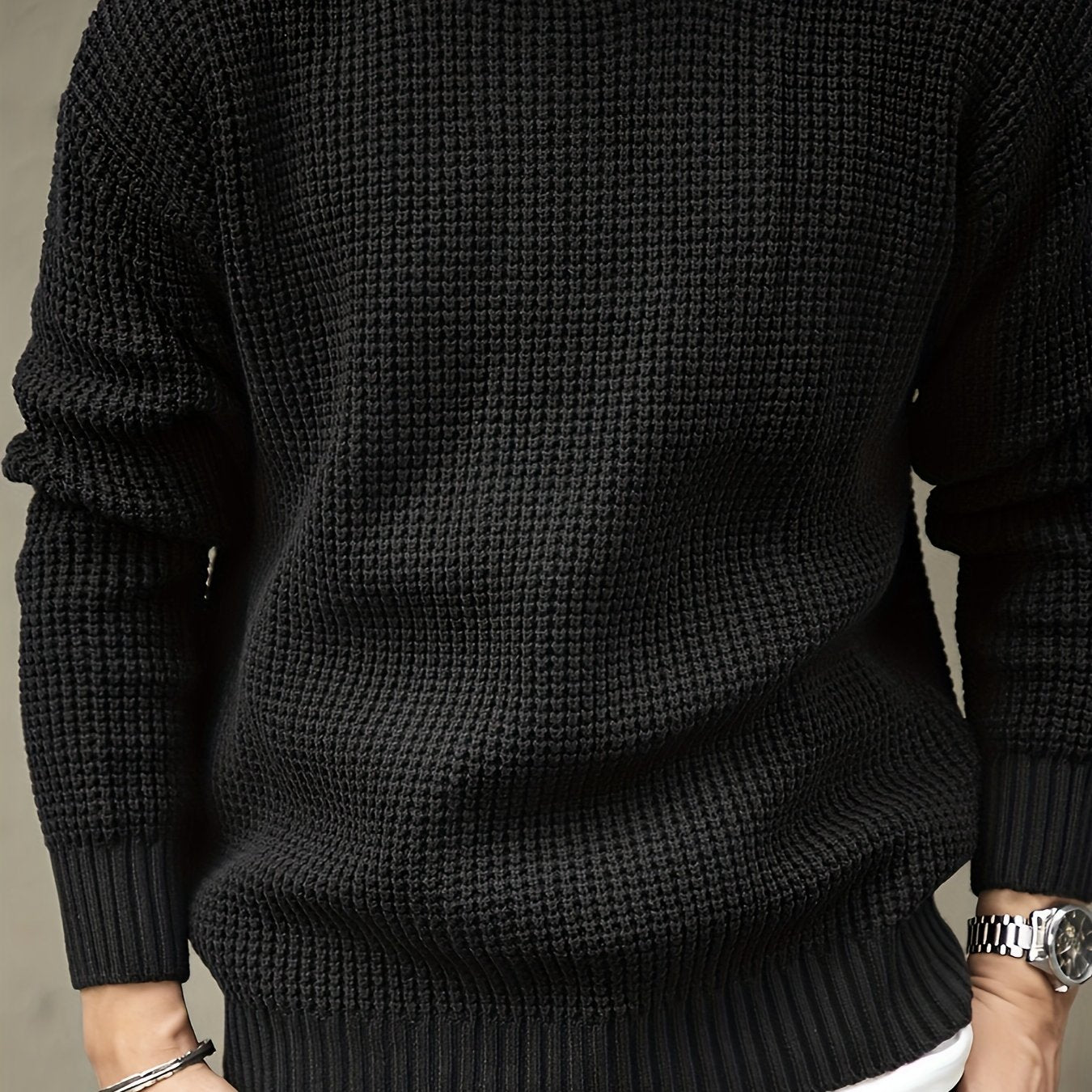 Pull Coloré Tricoté Élégant Pour Femme et Homme