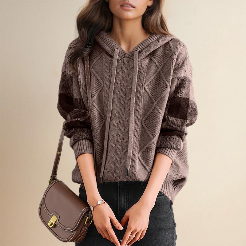 Sweat à capuche Douillet à Manches Longues - LuxeStyle