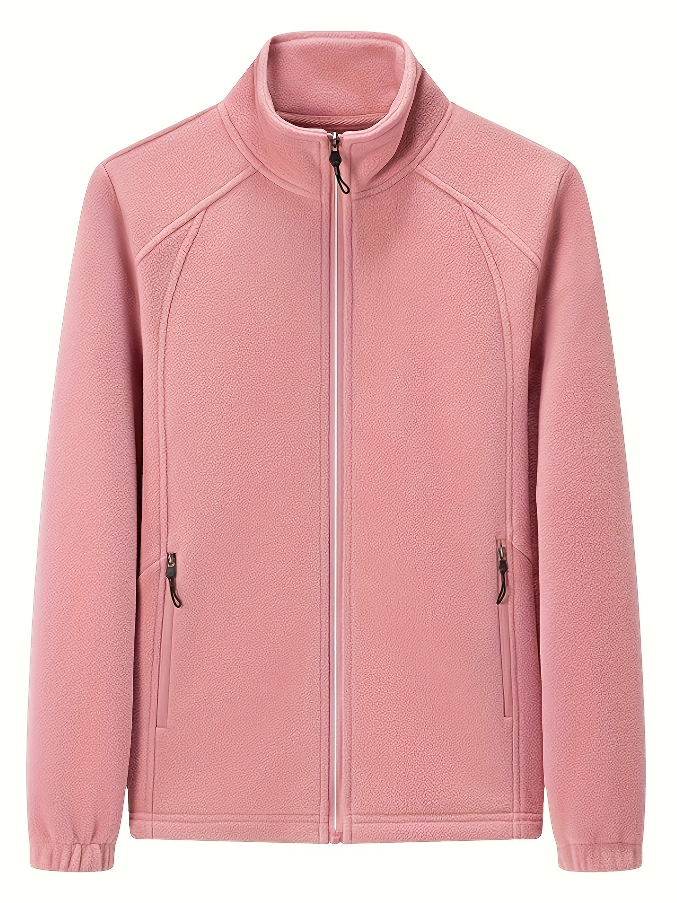 Veste Douillette à Col Montant Chic