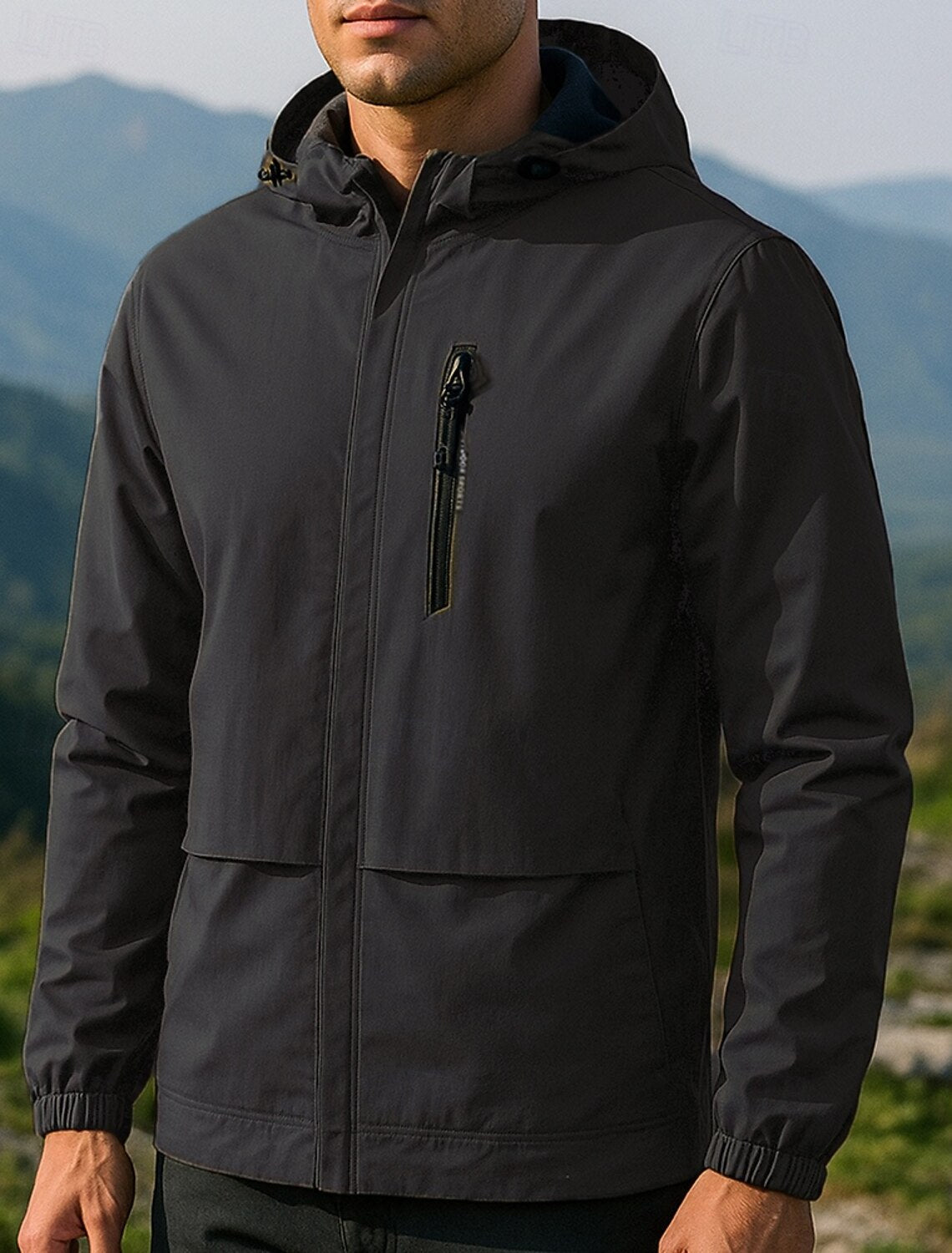 Parka Homme Étanche et Chauffant avec Capuche