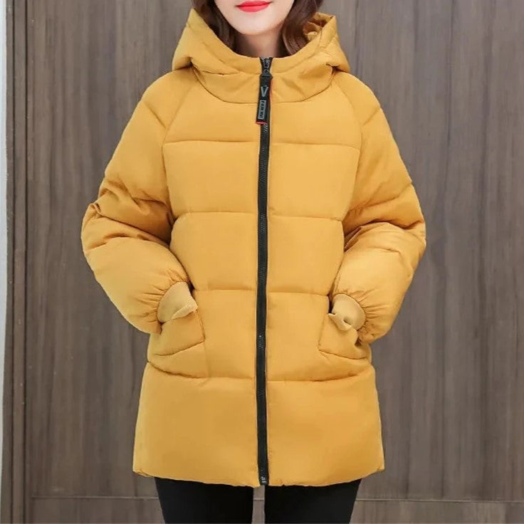 Doudoune Femme Hiver Longue avec Capuche - LuxeStyle