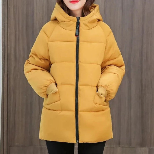 Doudoune Femme Hiver Longue avec Capuche - LuxeStyle