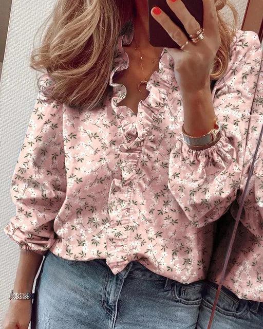 Blouse Féminine Manches Longues pour Femmes