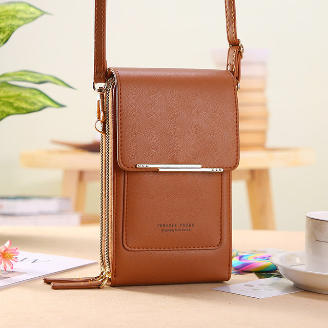 Sac à dos cuir femme brun élégant - LuxeStyle