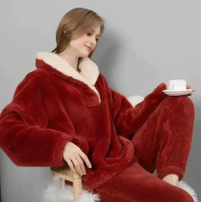 Pyjama Femme Confort Décontracté pour Détente au Foyer