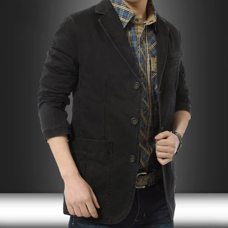 Veste Homme Élégante pour Affaires et Soirées - LuxeStyle