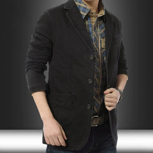 Veste Homme Élégante pour Affaires et Soirées - LuxeStyle