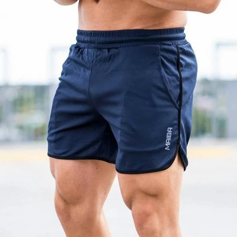 Short de sport homme pourpre confort