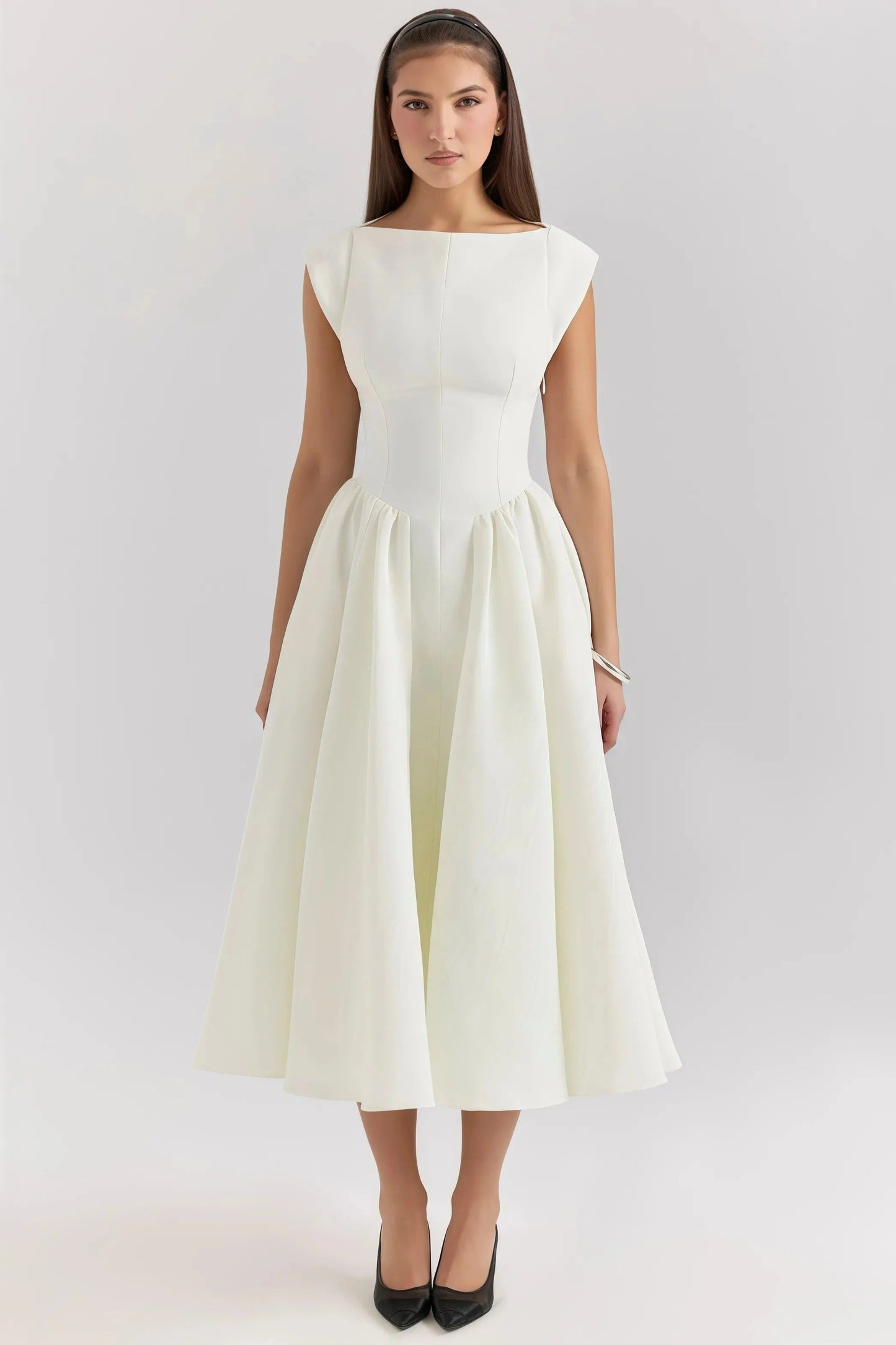 Robe Été Chic Dos Décolleté pour Femme - LuxeStyle