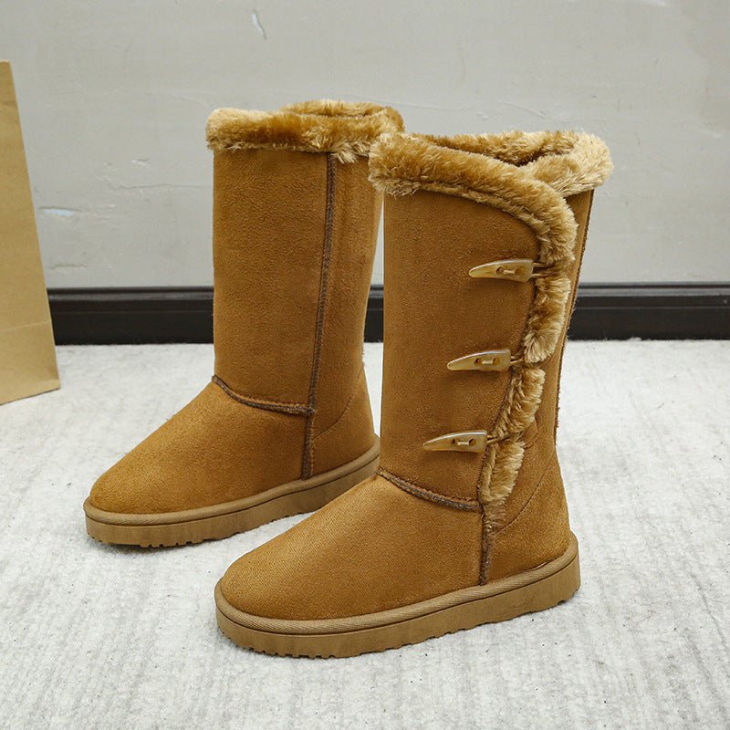 Bottes Femme Hiver Chaudes & Confortables avec Doublure Polaire - LuxeStyle