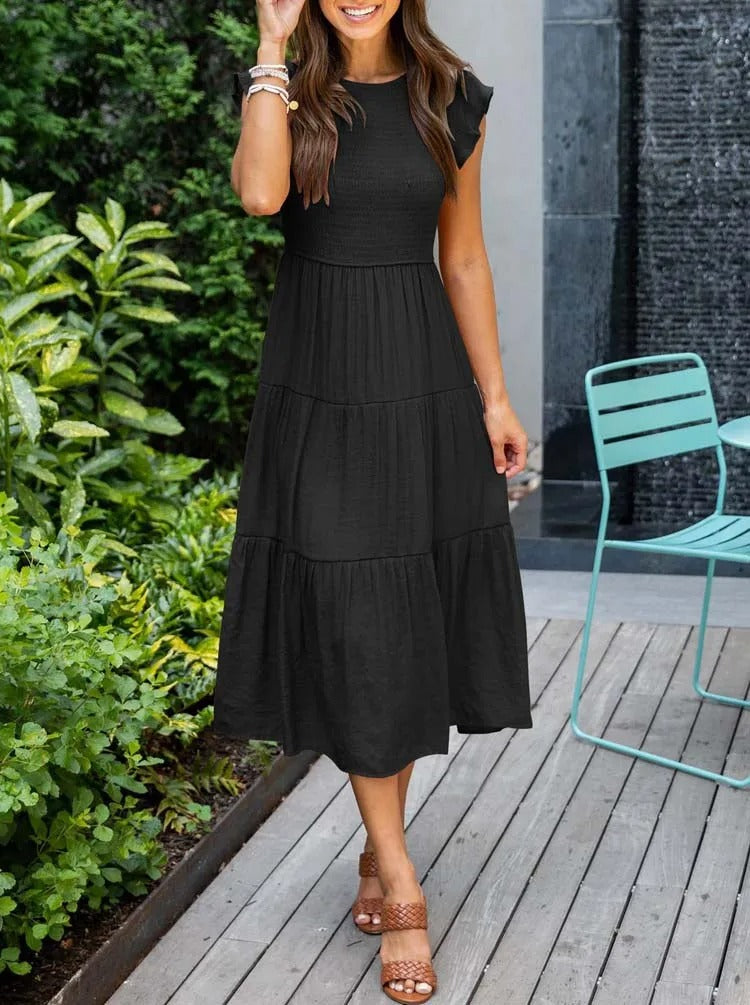 FloraBelle™ – Robe Longue Femme Élégante et Confortable pour l’Été