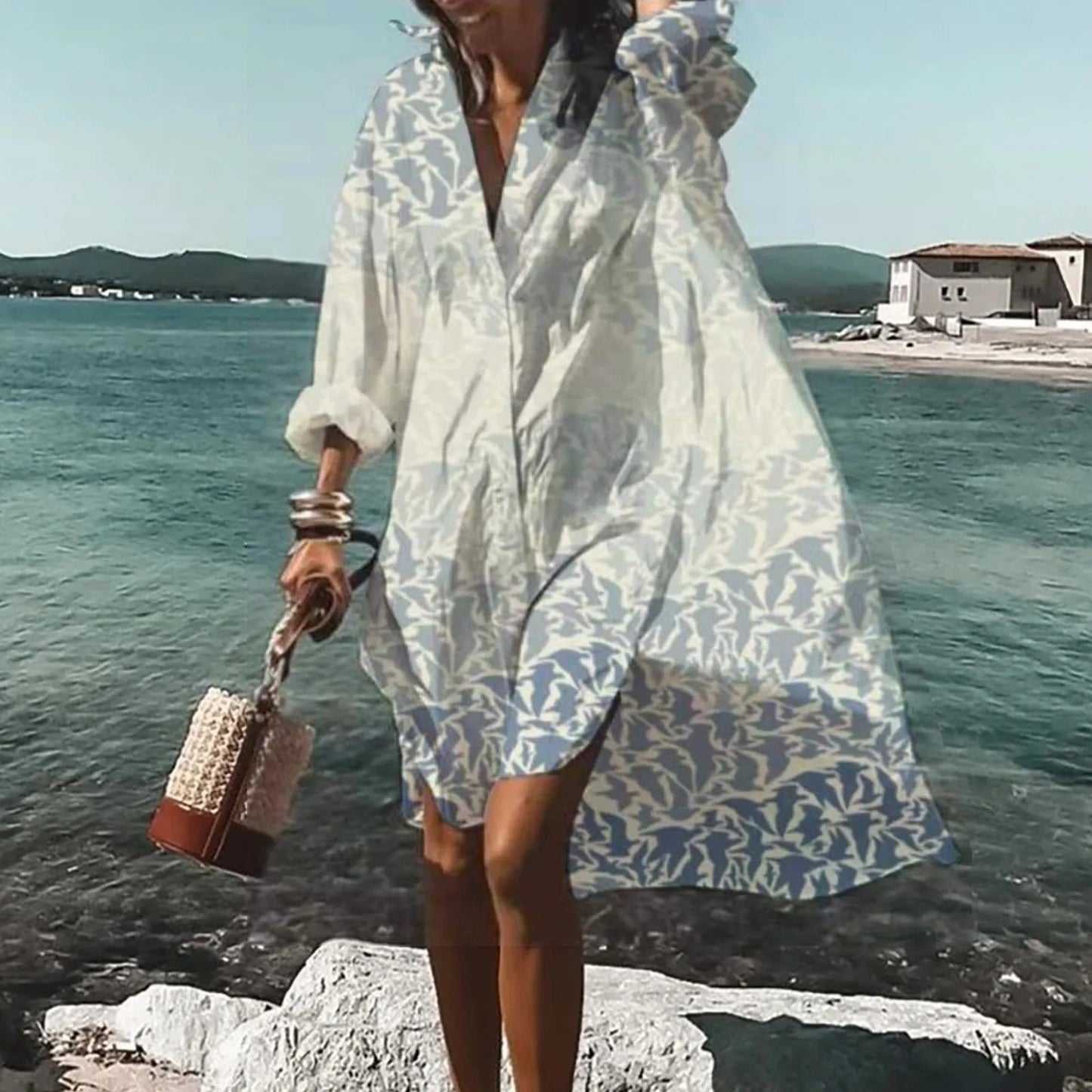 Robe Chemisier Été Léger pour Femme - LuxeStyle