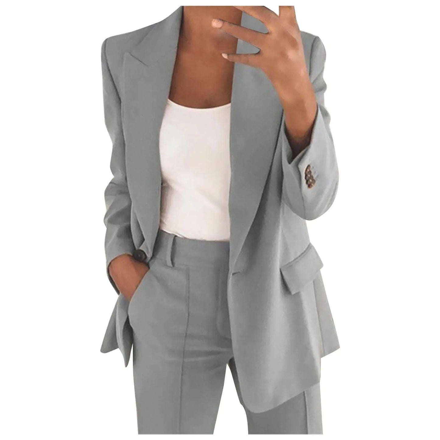 Costume Femme Décontracté Chic