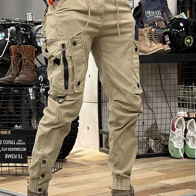 Pantalon Homme Élastique - Pantalon Cargo Sport Confort & Polyvalent