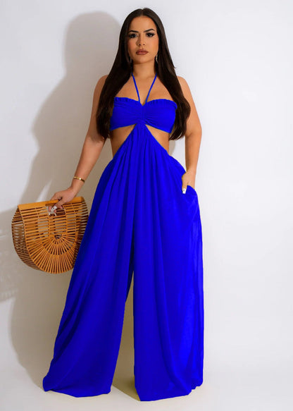 Auréline™ – Combinaison Femme Sans Bretelles Chic & Confortable
