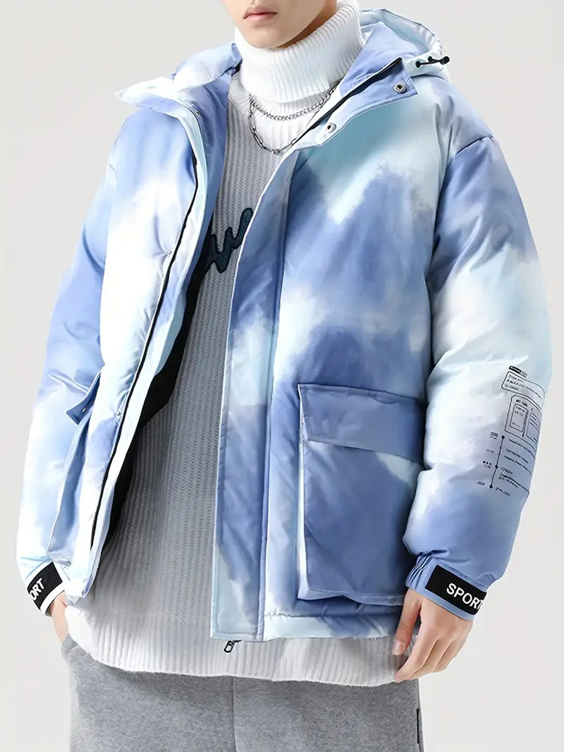 Veste Zippée Homme Dégradé Chic pour Tous les Jours - LuxeStyle