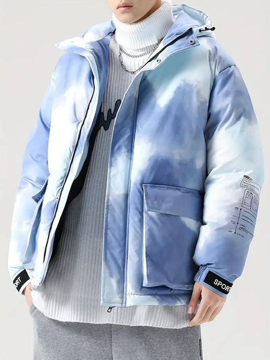 Veste Zippée Homme Dégradé Chic pour Tous les Jours - LuxeStyle