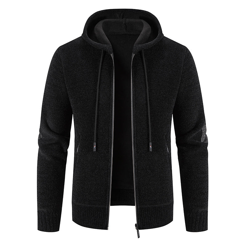Veste à capuche homme patchwork tendance