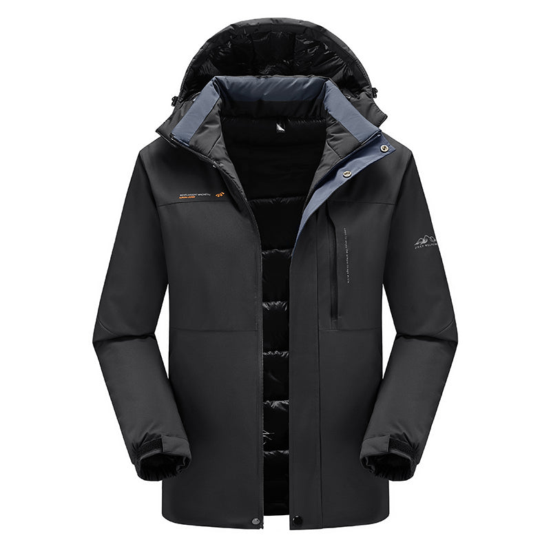 Veste Hivernale Homme avec Capuche Réglable