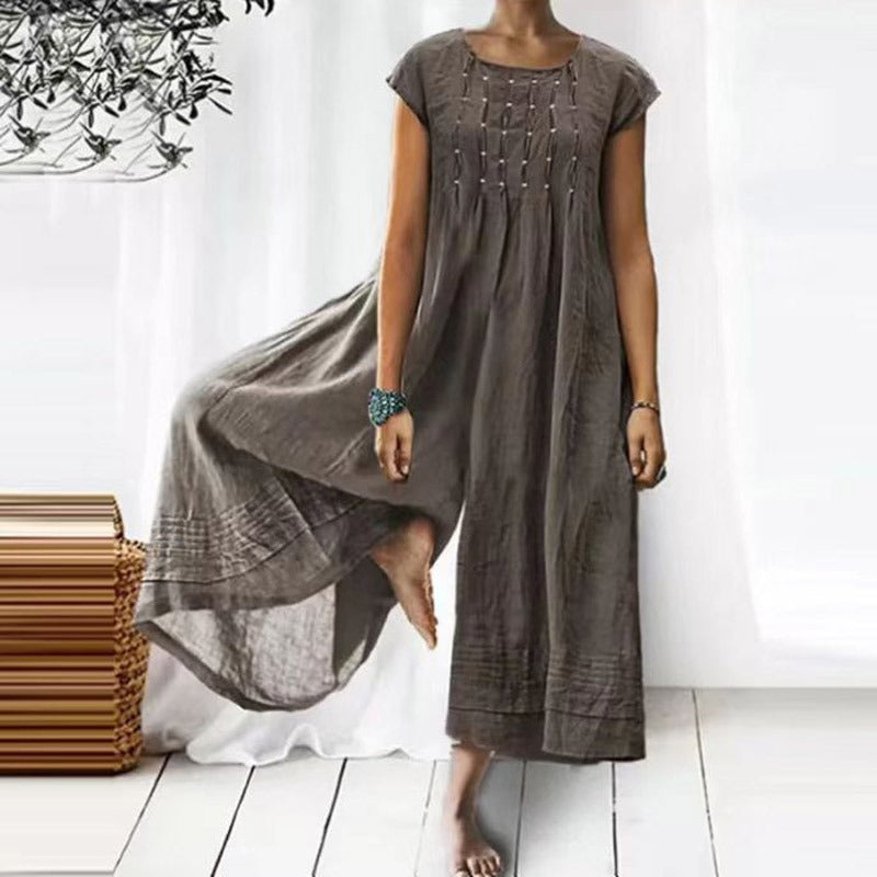 Zélie™ – Combinaison Femme Chic À Jambes Larges Élégante Et Confortable