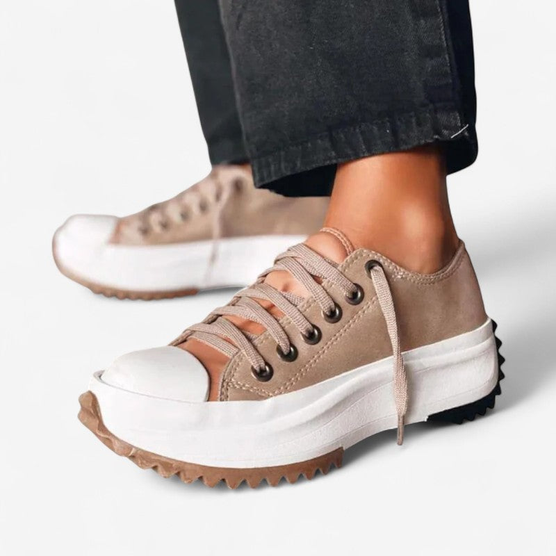 Baskets Confort à Lacets épais pour femme