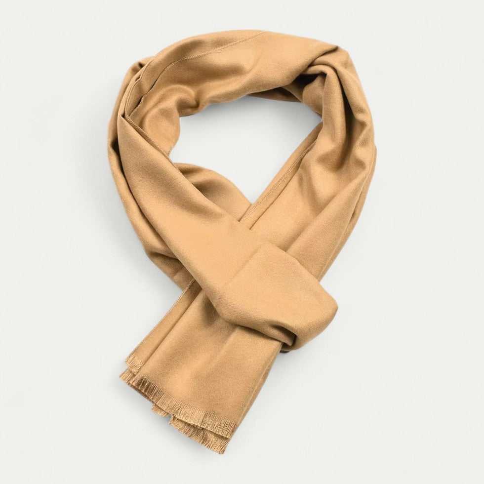 Écharpe Homme Hivernale À Franges Chic