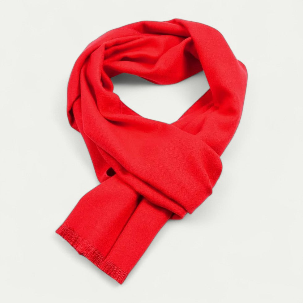 Écharpe Homme Hivernale À Franges Chic