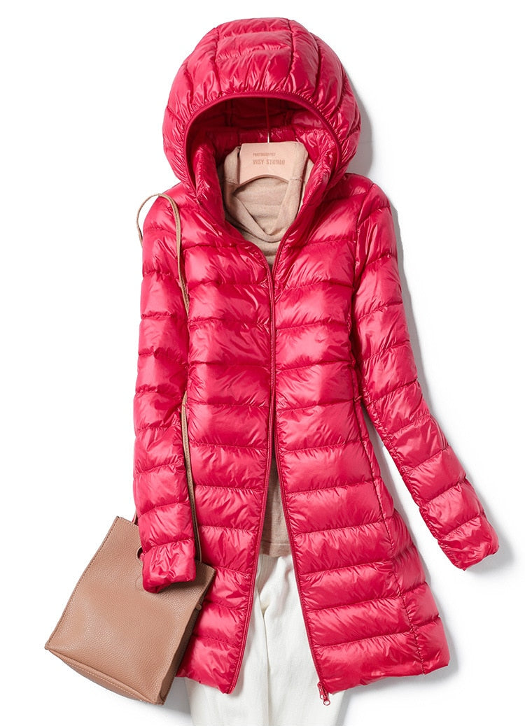 Doudoune Femme Légère et Chaude – Veste Hivernale Confortable et Élégante