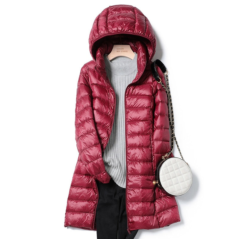 Doudoune Femme Légère et Chaude – Veste Hivernale Confortable et Élégante