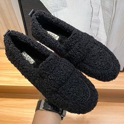 Chaussures Mi-Boots Douces et Confortables pour Hiver