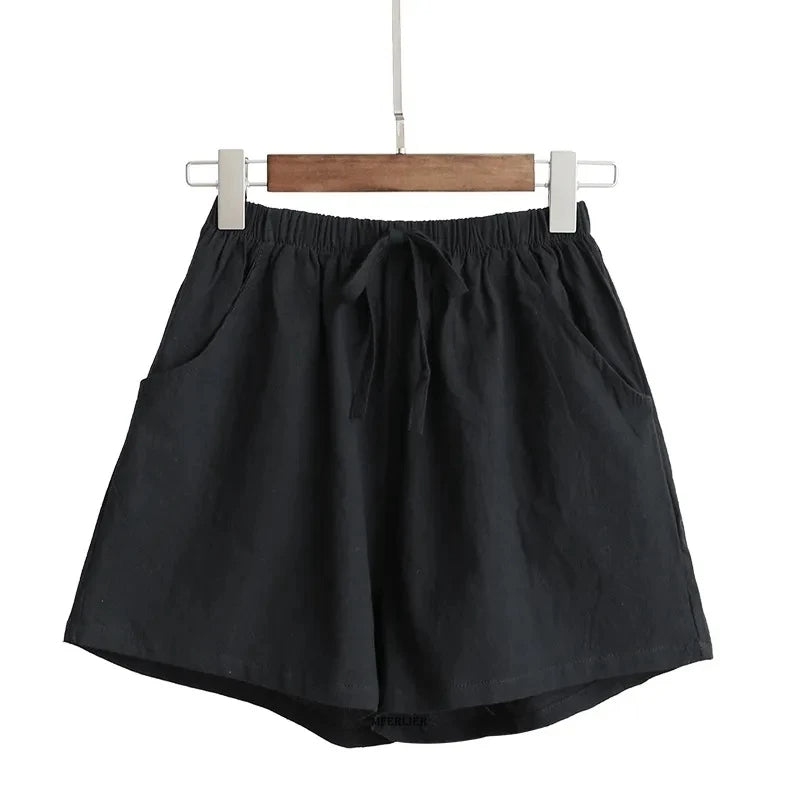 Shorts en Lin Homme 5 Pièces Colorés