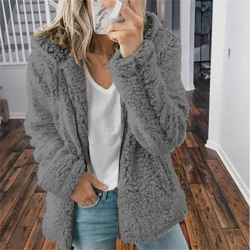 Cardigan Femme Hiver Chaud et Confortable