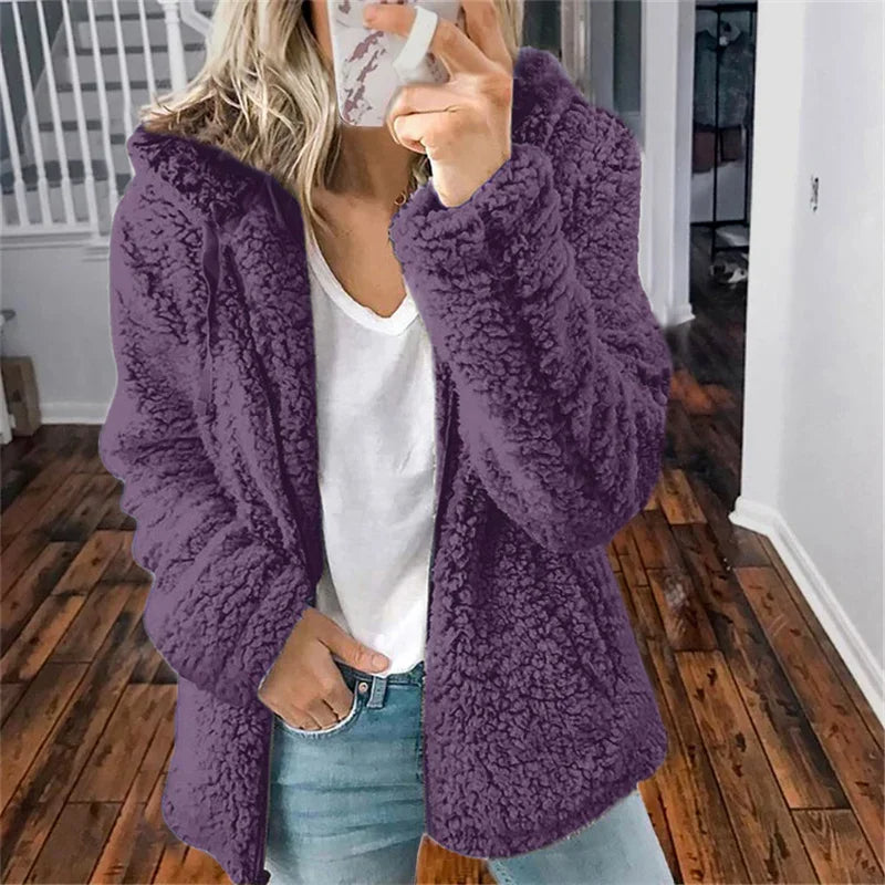 Gilet Molleton Femme Élégant et Doux au Quotidien