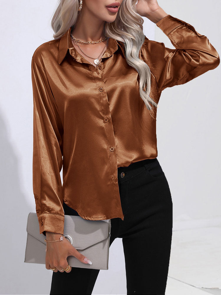 Chemisier élégant et douillet pour femme - LuxeStyle