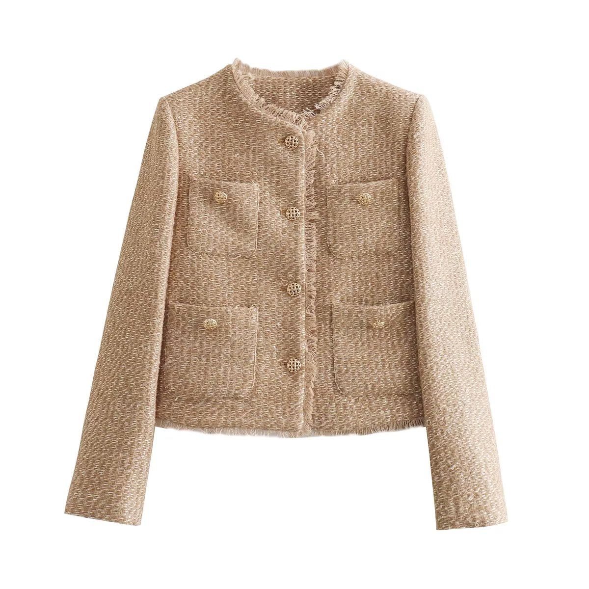Veste Tailleur à Carreaux pour Femme | Parfaite pour le Travail - LuxeStyle