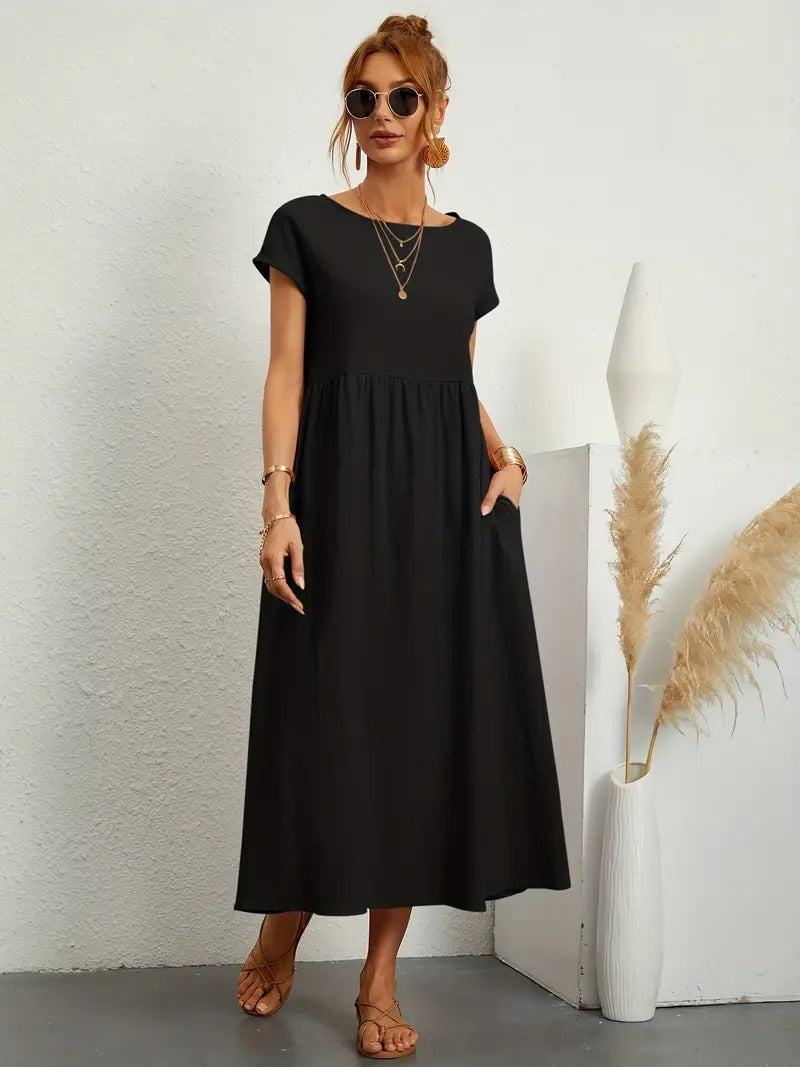 Noémie™ – Robe Longue Femme Élégante